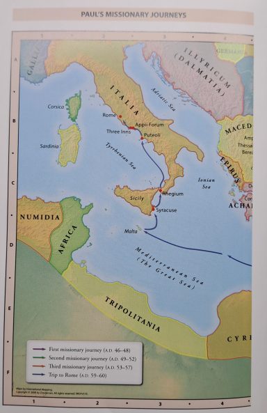 Paul's Missionary Journeys